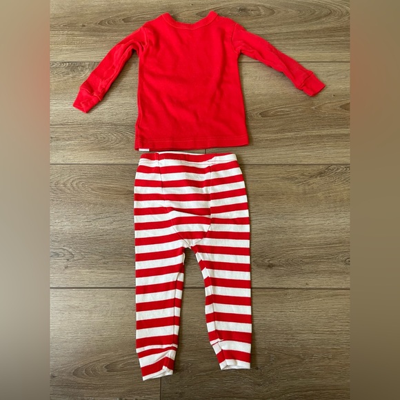 GAP Pajamas Disney X Baby Gap Mickey Mouse Red Striped Organic